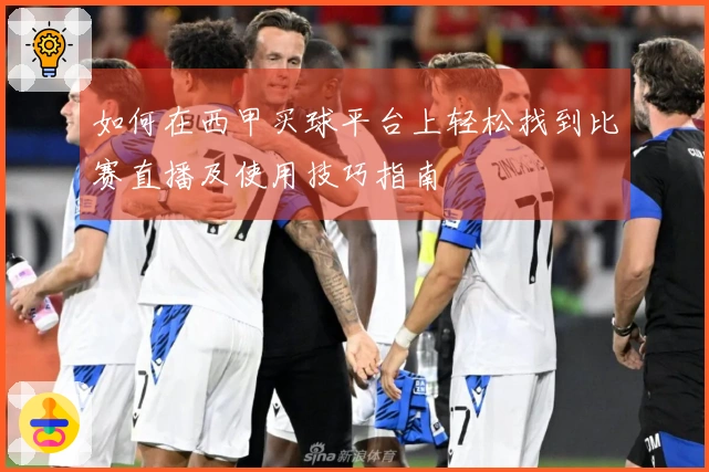 如何在西甲买球平台上轻松找到比赛直播及使用技巧指南